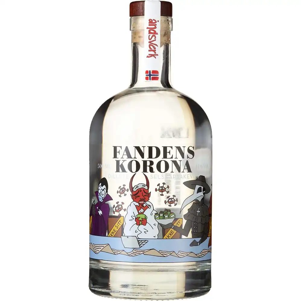 Fandens Korona Dillette Selskabs Akvavit • 41% - 50 cl Fandens Korona Dillette Selskabs Akvavit • 41% - 50 cl