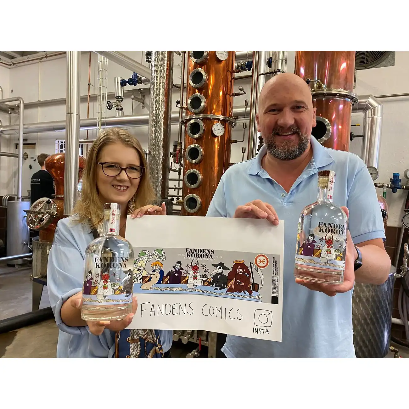 Fandens Korona Dillette Selskabs Akvavit • 41% - 50 cl Fandens Korona Dillette Selskabs Akvavit • 41% - 50 cl