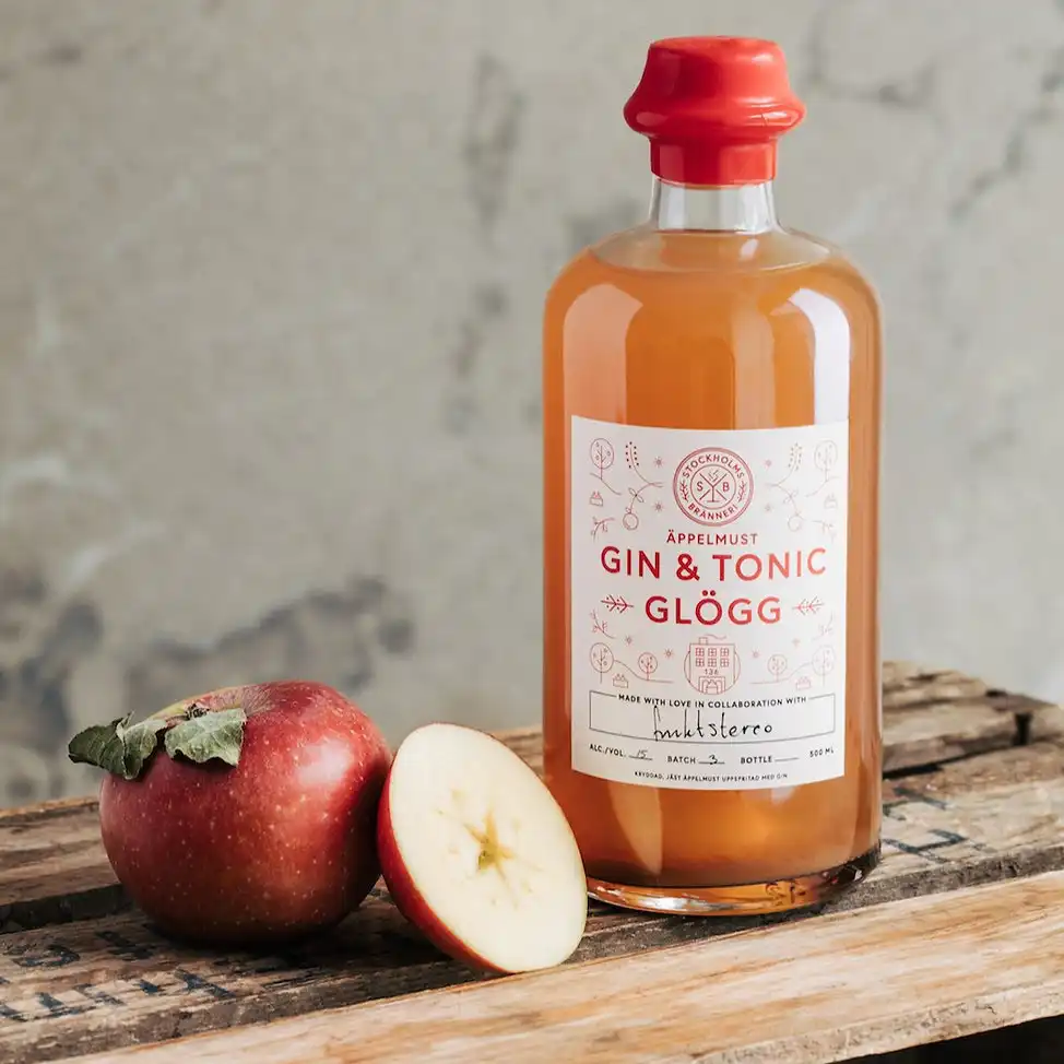 Stockholms Æblemost Gin & Tonic Glögg • 18% - 50 cl Stockholms Æblemost Gin & Tonic Glögg • 18% - 50 cl