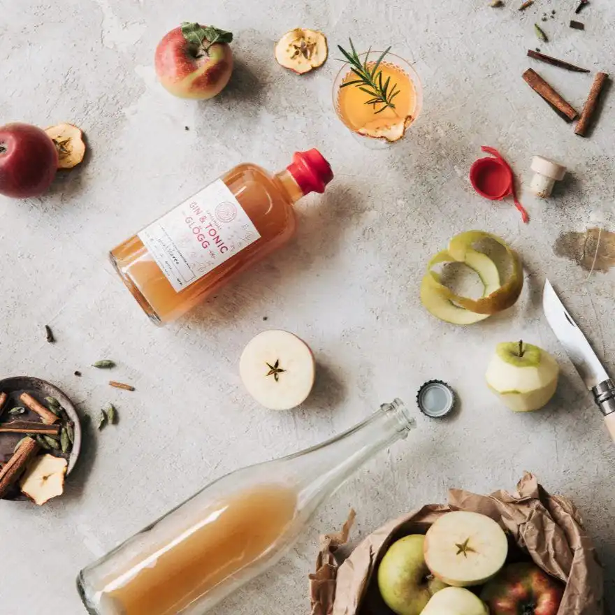 Stockholms Æblemost Gin & Tonic Glögg • 18% - 50 cl Stockholms Æblemost Gin & Tonic Glögg • 18% - 50 cl