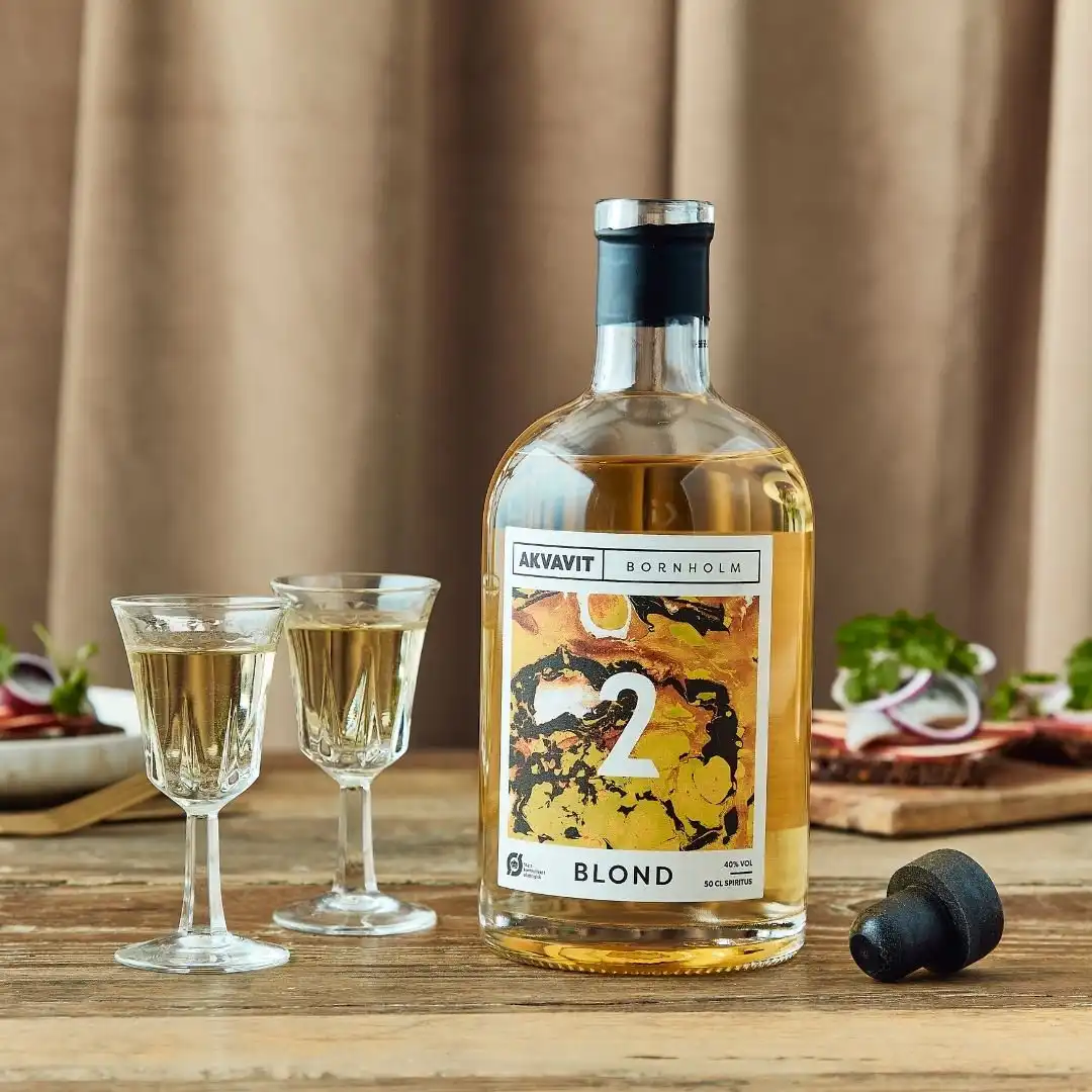 Bornholm No. 2 Blond - Økologisk Akvavit • 40% - 50 cl Bornholm No. 2 Blond - Økologisk Akvavit • 40% - 50 cl