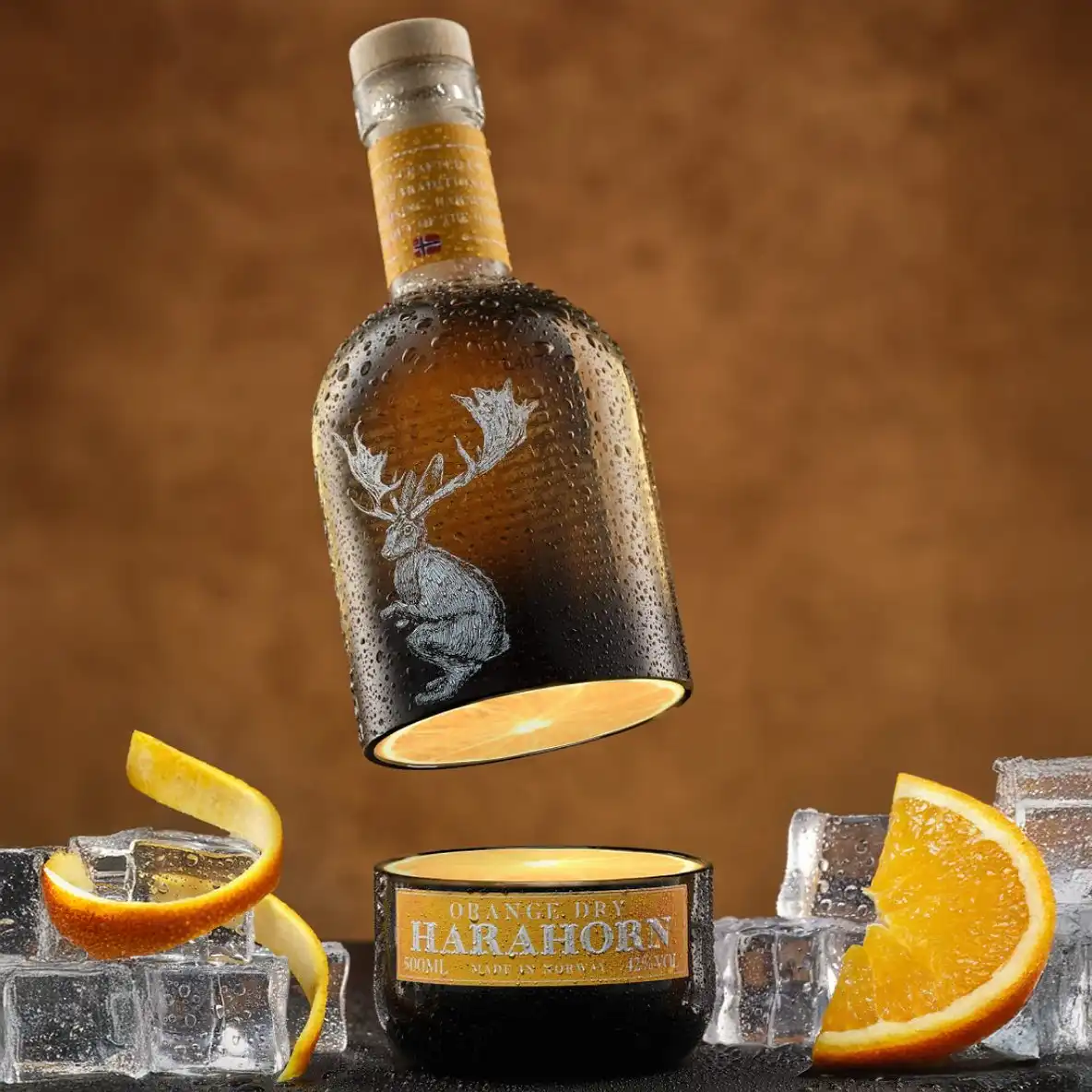 Harahorn Dry Orange Gin • 42% - 50 cl Harahorn Dry Orange Gin • 42% - 50 cl