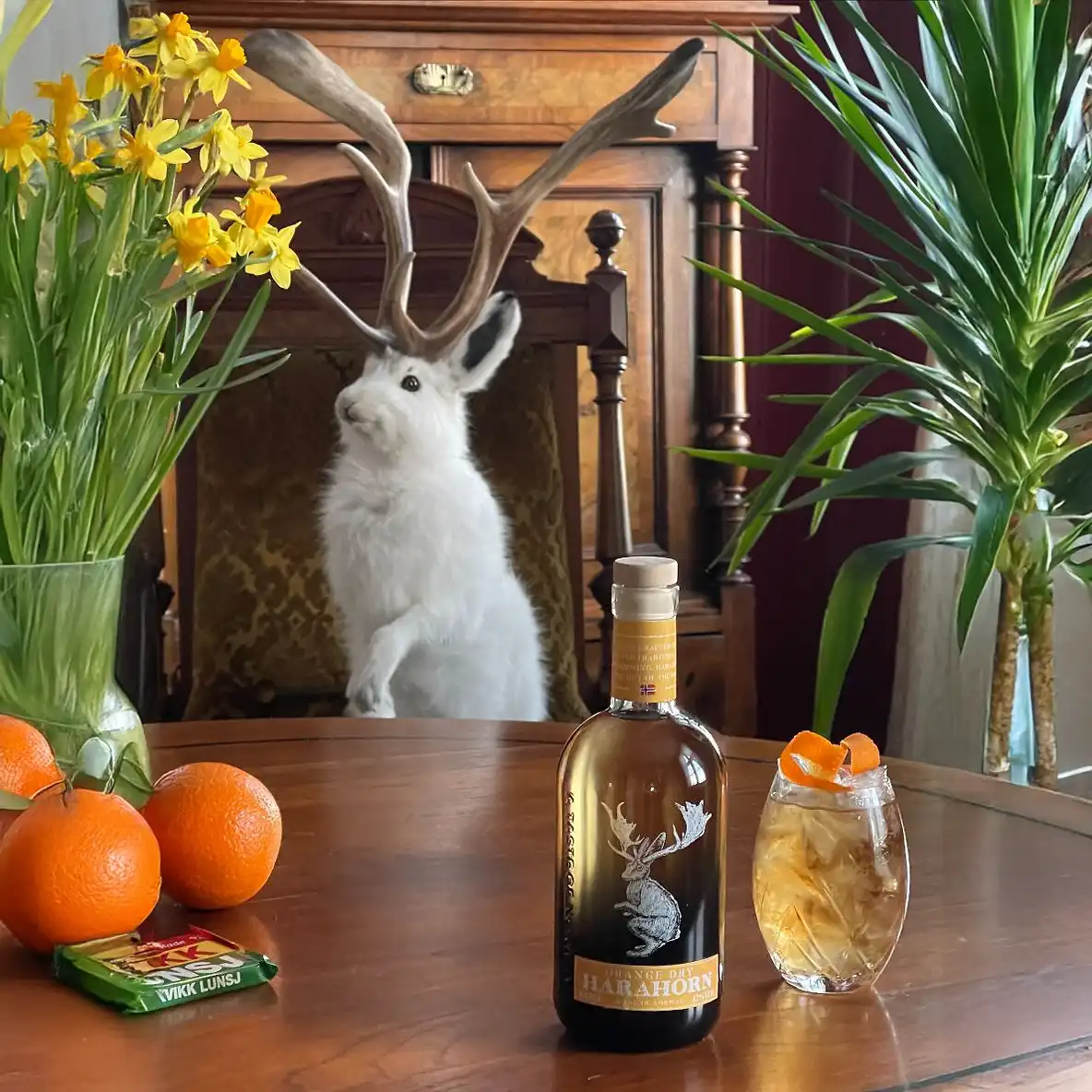 Harahorn Dry Orange Gin • 42% - 50 cl Harahorn Dry Orange Gin • 42% - 50 cl