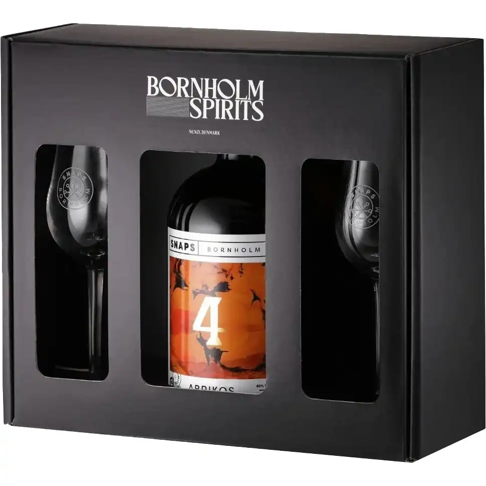 Bornholm Limited Edition No. 4 Abrikos snaps • 40% - 50 cl Bornholm Limited Edition No. 4 Abrikos snaps • 40% - 50 cl