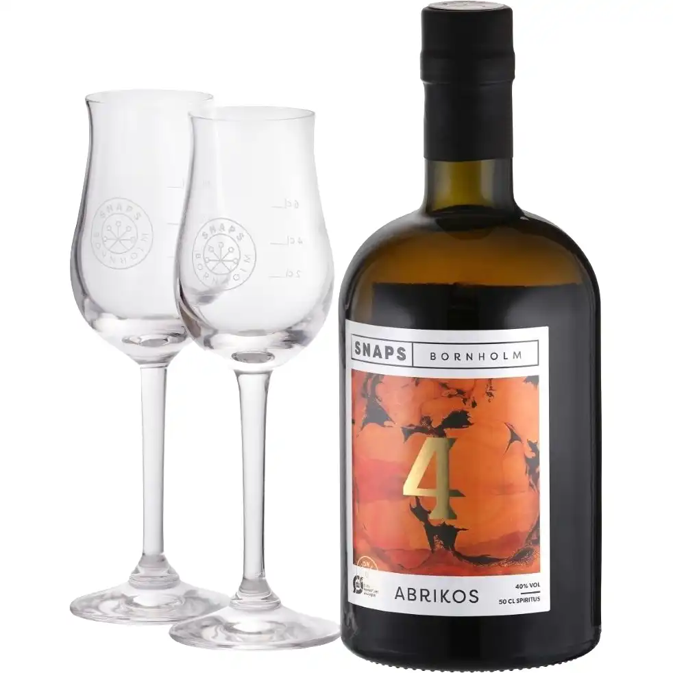 Bornholm Limited Edition No. 4 Abrikos snaps • 40% - 50 cl Bornholm Limited Edition No. 4 Abrikos snaps • 40% - 50 cl