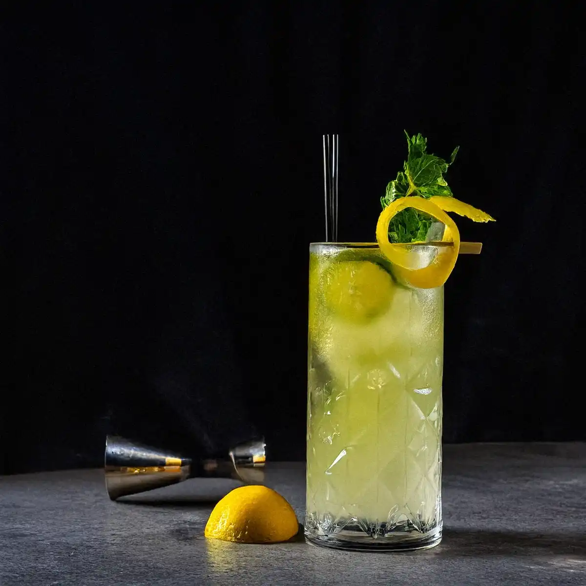 Marsk Citrus Sorbet gin tonic